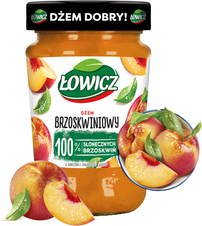 ŁOWICZ 280 g brzoskwinia