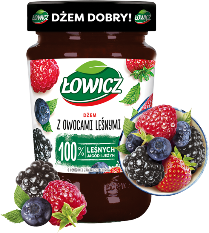 ŁOWICZ 280 g Owoce leśne