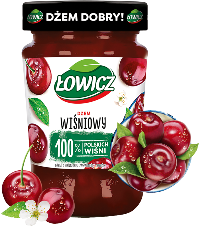 ŁOWICZ 280 g wiśnia