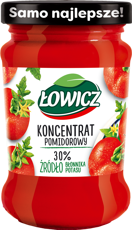 ŁOWICZ 190 g koncentrat pomidorowy 30%