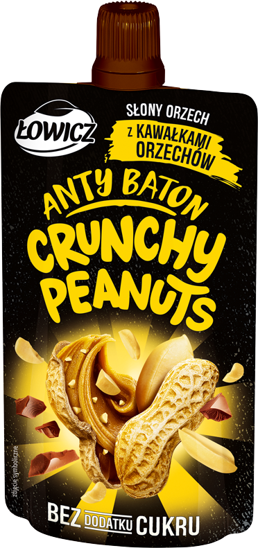 Antybaton Crunchy Słony orzech 100g 