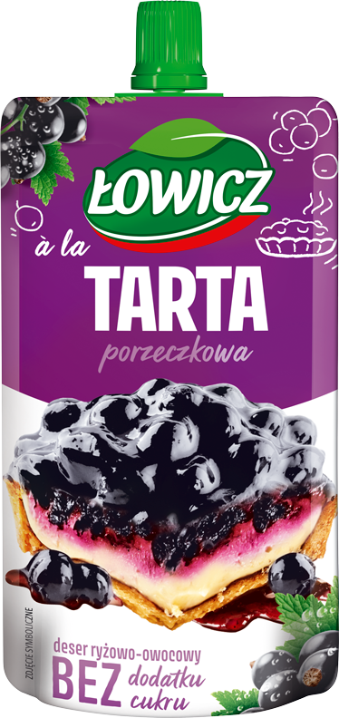 ŁOWICZ 100 g tarta porzeczkowa