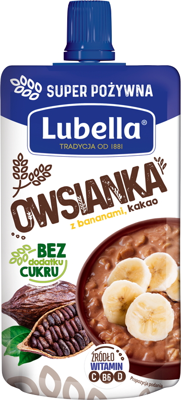 LUBELLA 100 g banany i kakao