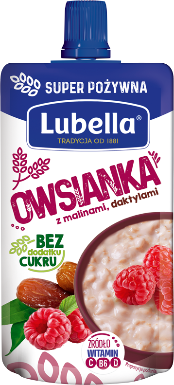 LUBELLA 100 g maliny i daktyle