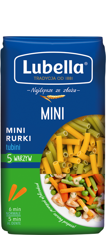 LUBELLA 400 g mini rurki