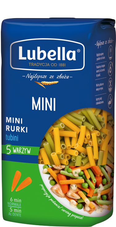 LUBELLA 400 g mini rurki