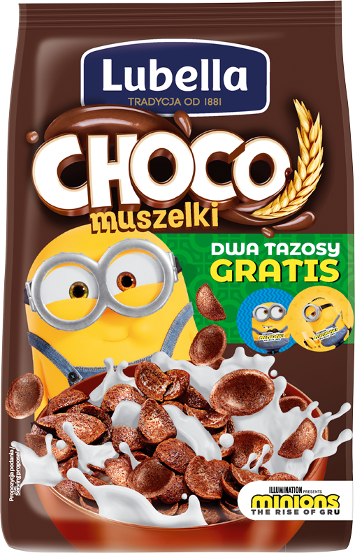 LUBELLA 250 g choco muszelki