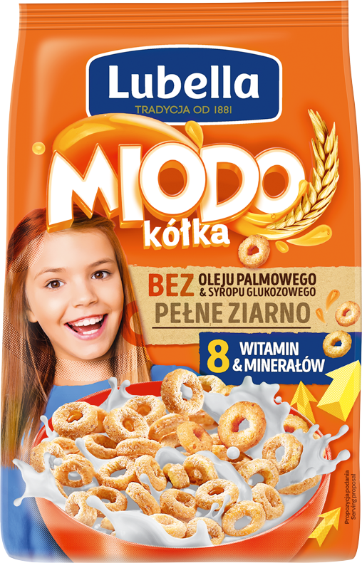 LUBELLA 500 g miodo kółka