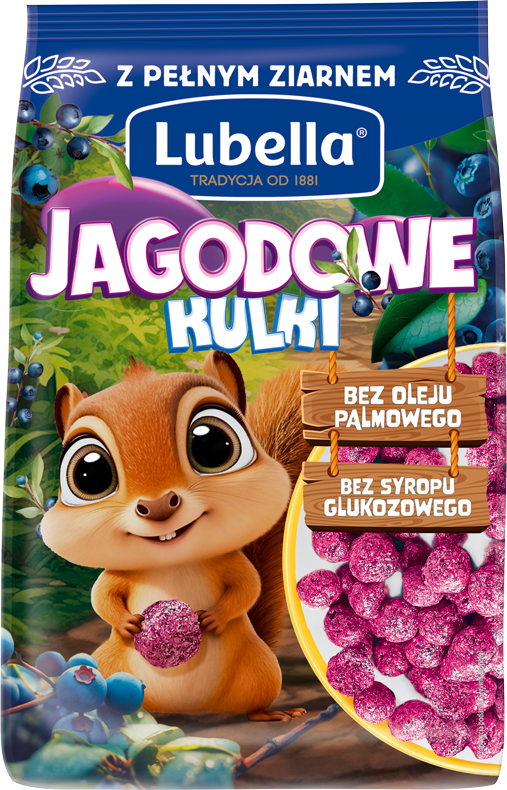 LUBELLA 500 g jagodowe kulki