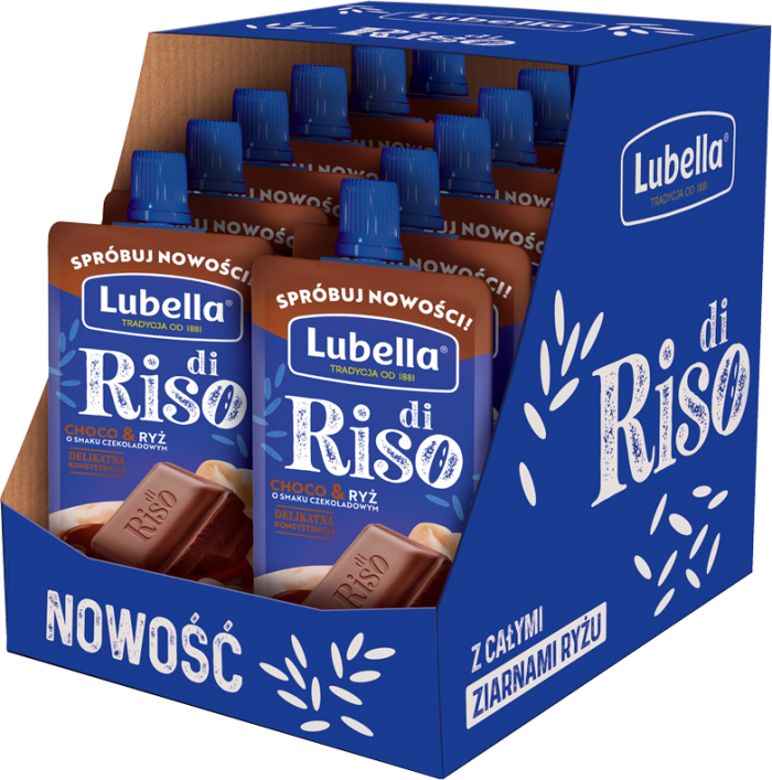  LUBELLA Karton zbiorczy 12x100 g diRiso choco&ryż