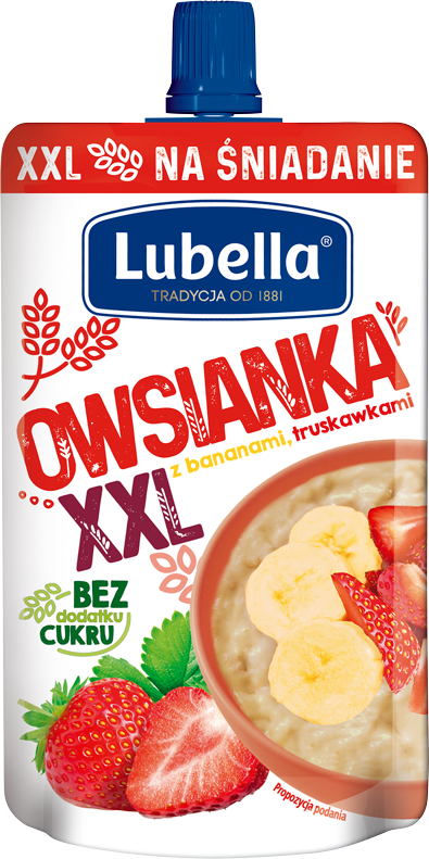 LUBELLA 170 g Truskawka banan