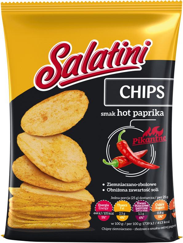 SALATINI 25 g Hot Paprika 