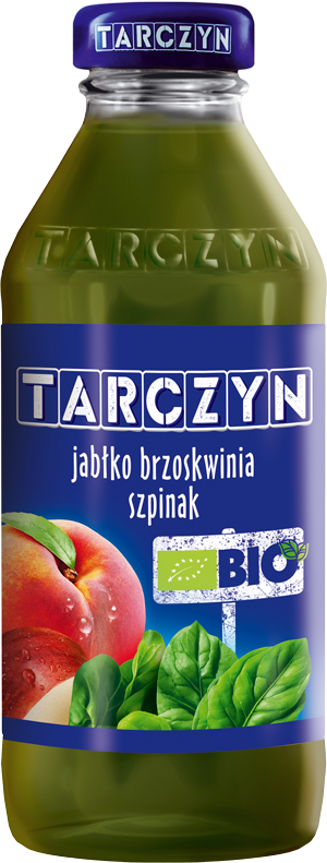 TARCZYN 300 ml jabłko, brzoskwinia i szpinak