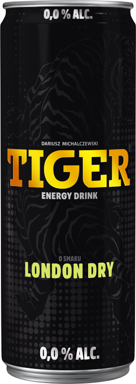 TIGER 250ml london dry