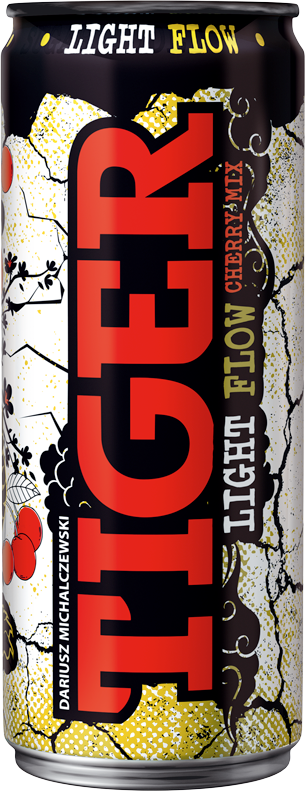 TIGER 330 ml light flow cherry mix