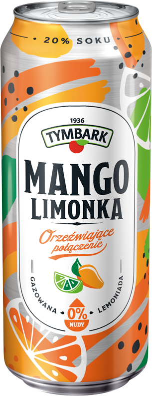 TYMBARK 500 ml mango i limonka