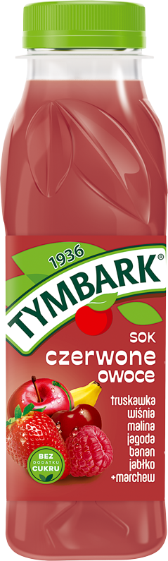 TYMBARK 300 ml czerwony owoc