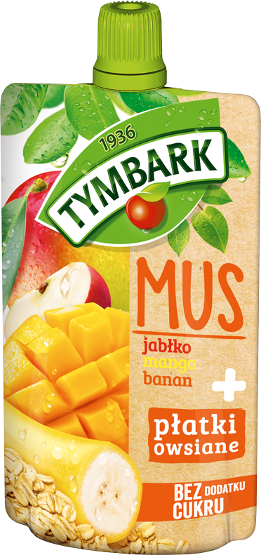 TYMBARK 100G jabłko - mango - banan