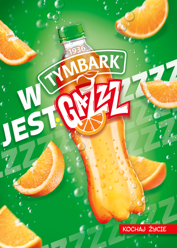 TYMBARK KV GAZZZOWANE POMARAŃCZA