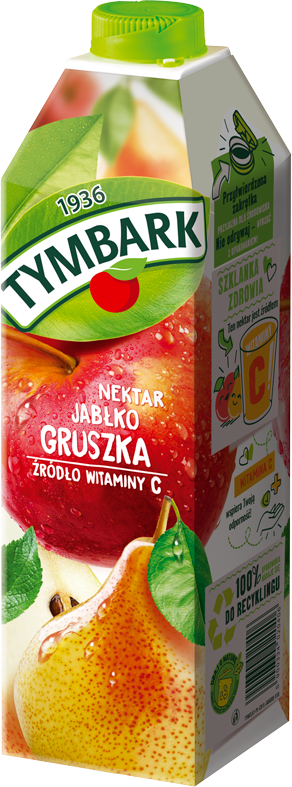 TYMBARK 1 litr jabłko - gruszka