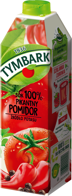  TYMBARK 1 litr pomidor pikantny