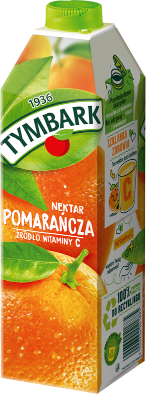 TYMBARK 1 litr pomarancza