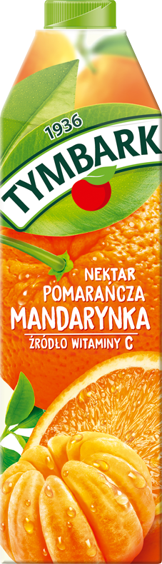TYMBARK 1 litr pomarańcza z mandarynką