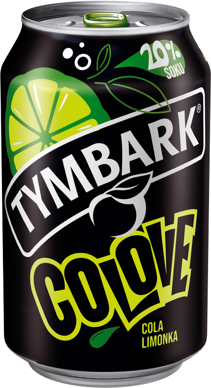 TYMBARK 330 ml cola limonka