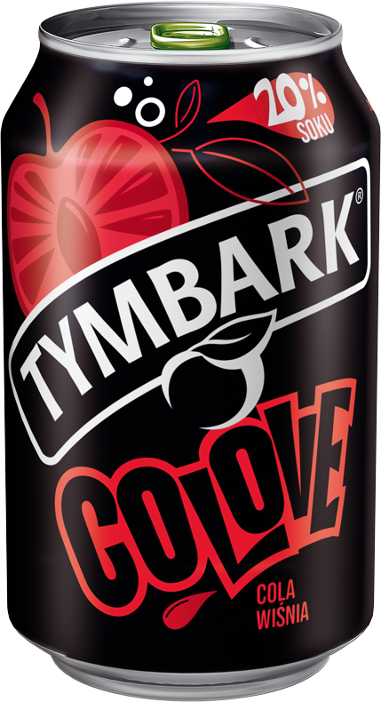 TYMBARK 330 ml cola wiśnia