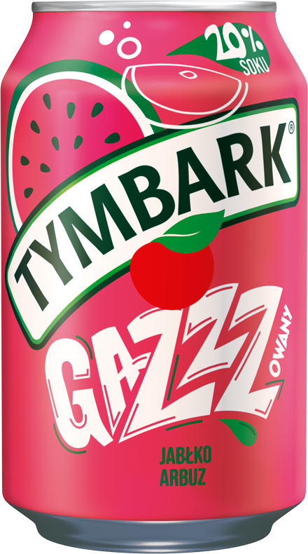 TYMBARK 330 ml  jabłko - arbuz