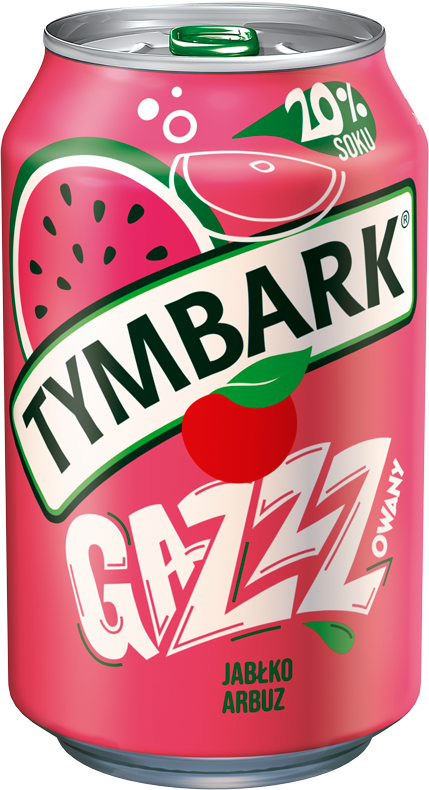 TYMBARK 330 ml jabłko - arbuz