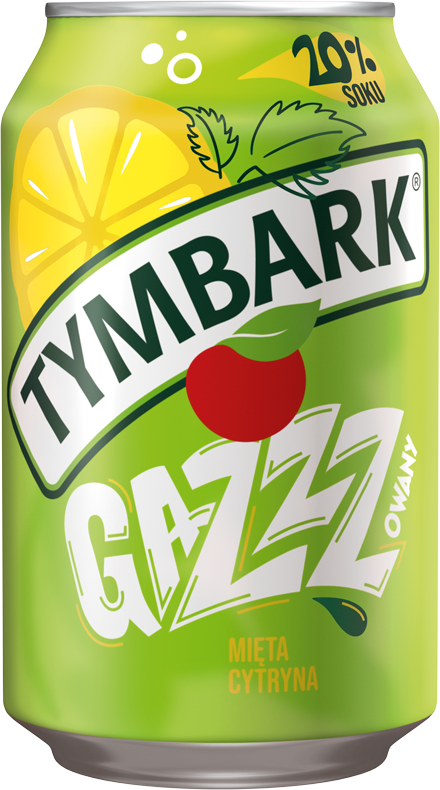 TYMBARK 330 ml cytryna - mięta