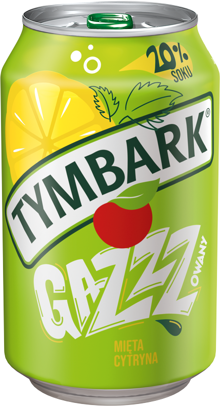 TYMBARK 330 ml cytryna - mięta