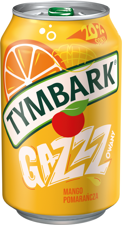 TYMBARK 330 ml mango - pomarańcza