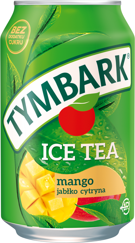 TYMBARK 330 ml czarna herbata - mango