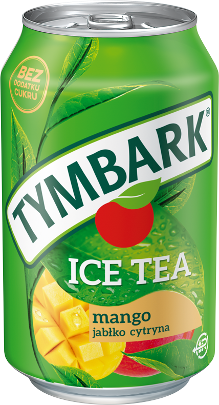 TYMBARK 330 ml czarna herbata - mango