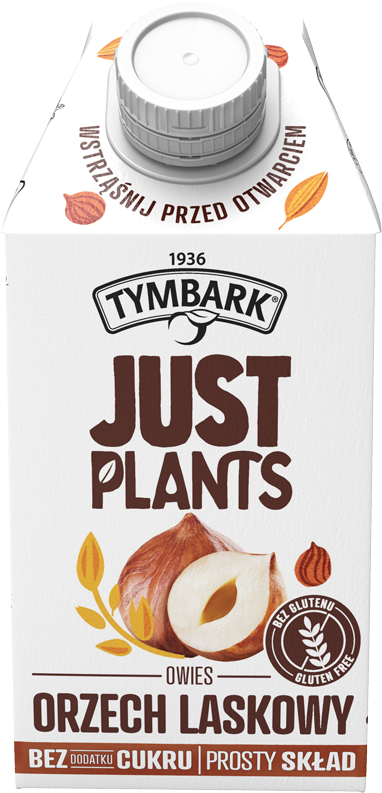 TYMBARK JUST PLANTS 0,5L orzech laskowy