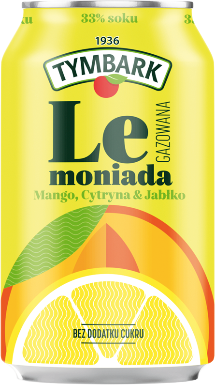 TYMBARK 330 ml mango cytryna