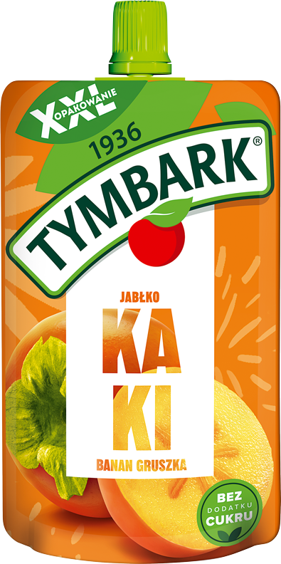 TYMBARK 200g kaki, jabłko, gruszka i banan