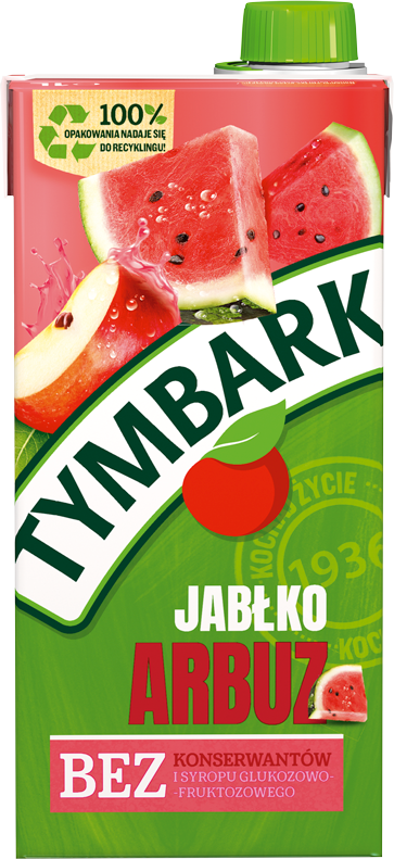 TYMBARK 1 litr jabłko - arbuz