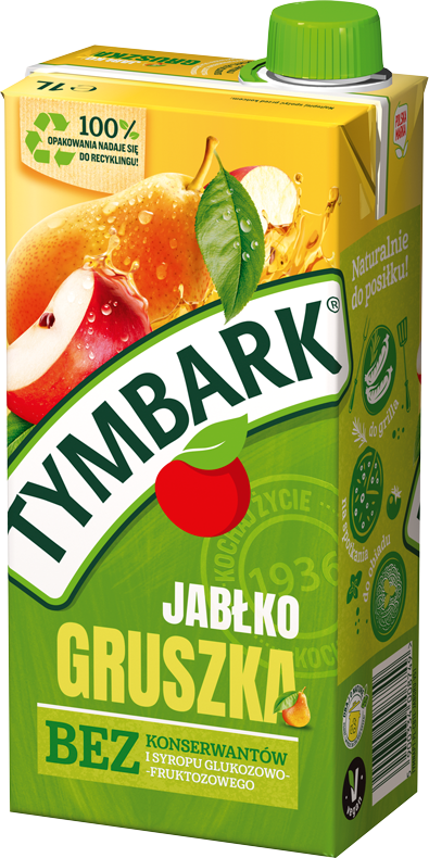 TYMBARK 1 litr jabłko - gruszka