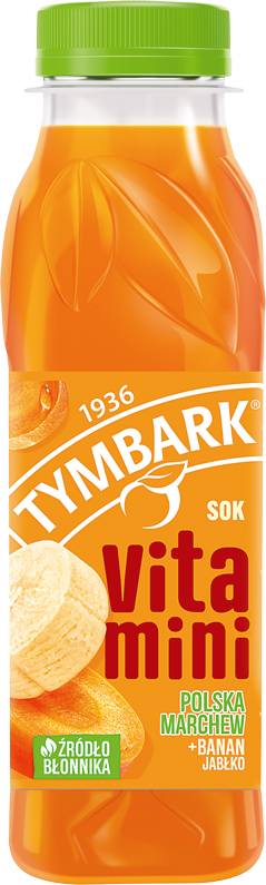 TYMBARK 300 ml marchew banan jabłko