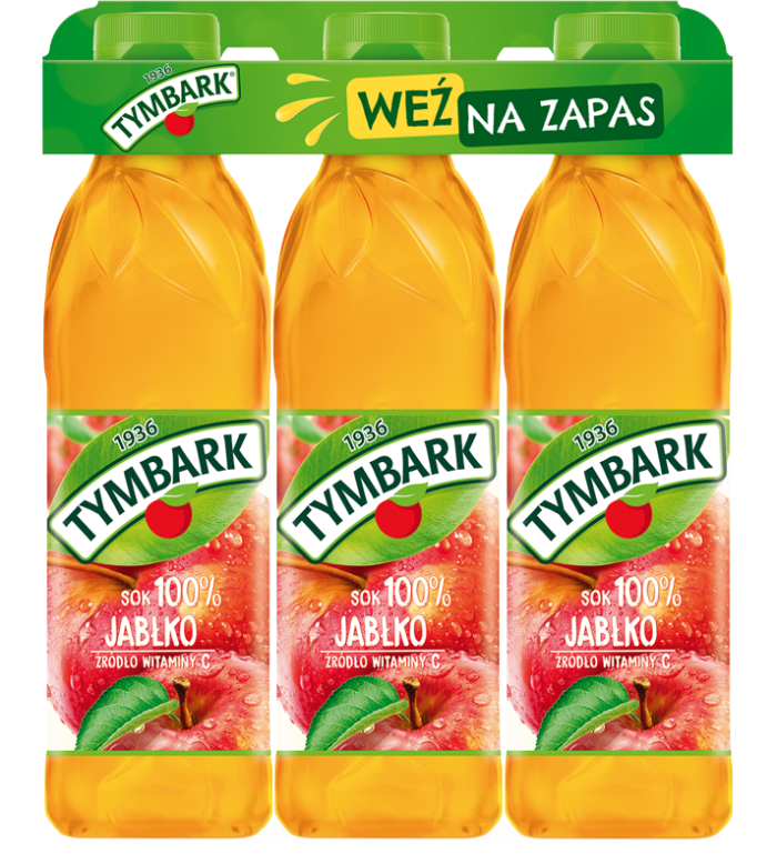 TYMBARK 3pak jabłko