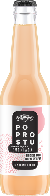 TYMBARK 330 ml hibiskus-imbir-jabłko-cytryna