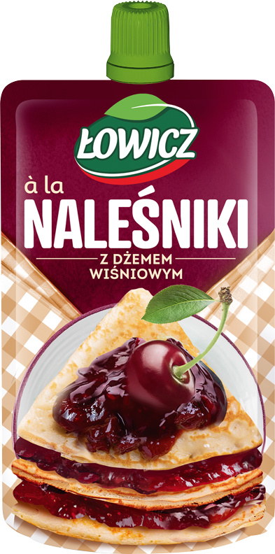 Łowicz 170 g Mus à la Naleśniki z dżemem wiśniowym